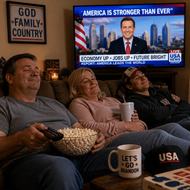 Complacent American news viewers